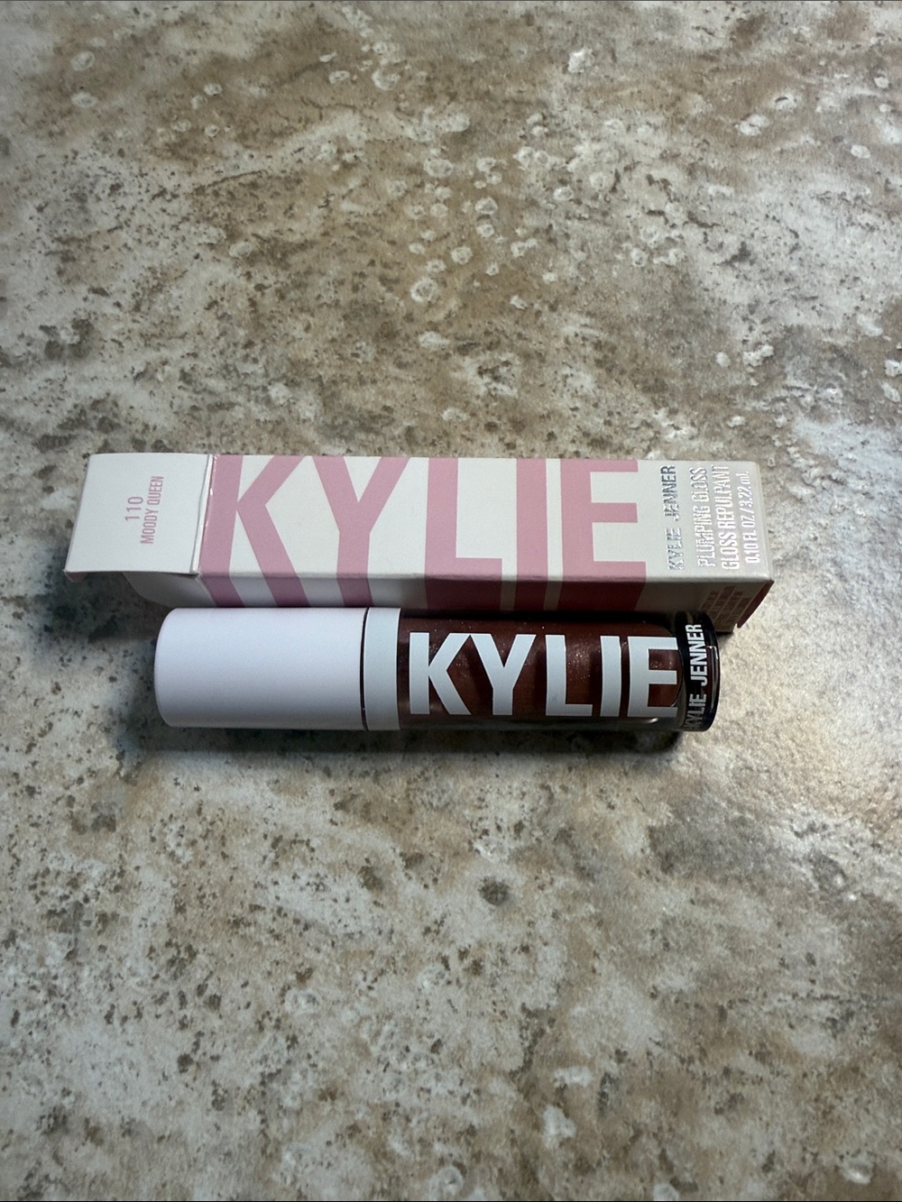 Kylie Matte plumping gloss. 110 Moody Queen new in box